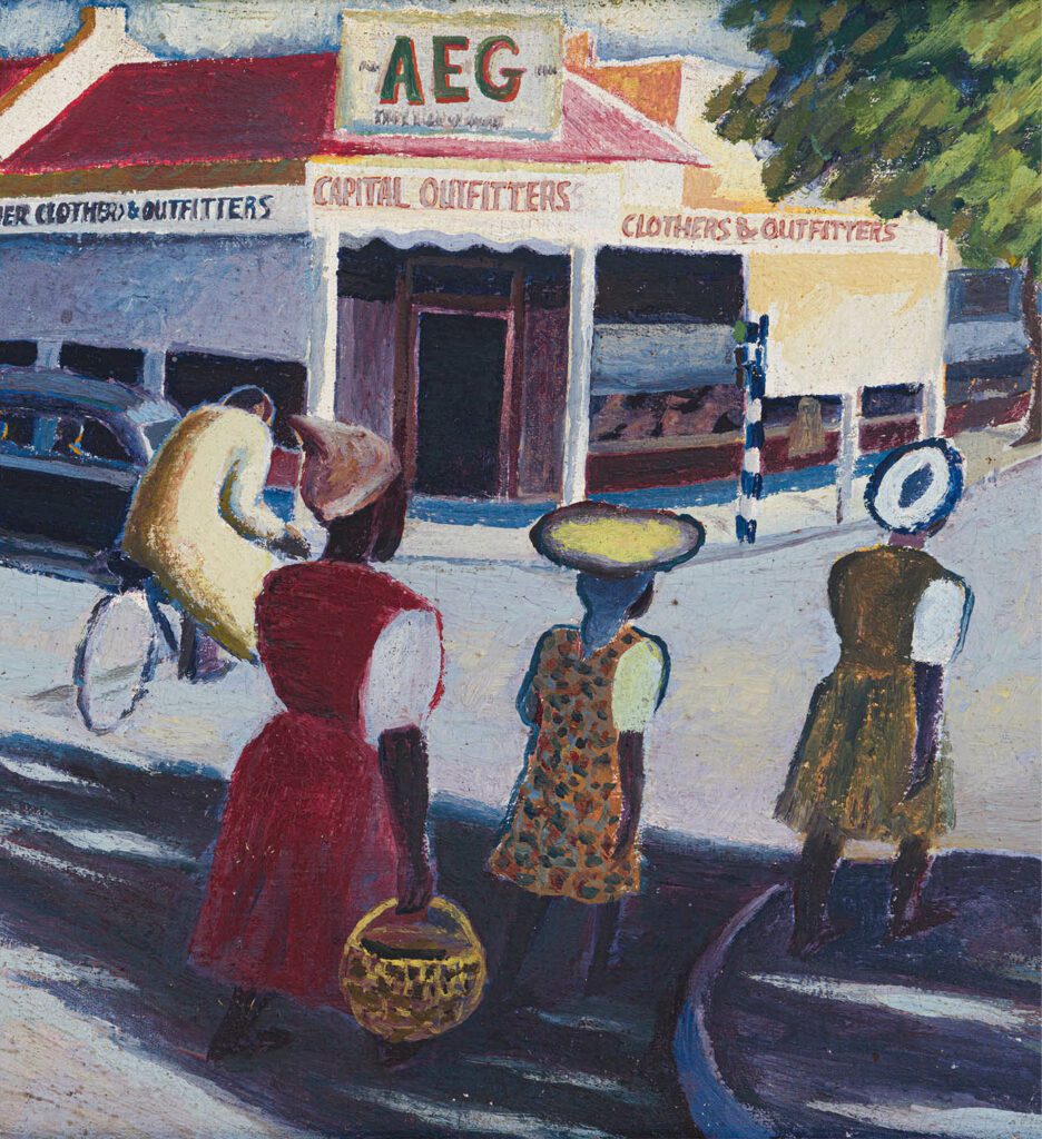 Strauss & Co's May Auction: South African Modernists 10 Strauss & Co May Auction SA Modernists Gerard Sekoto Prinsloo Street