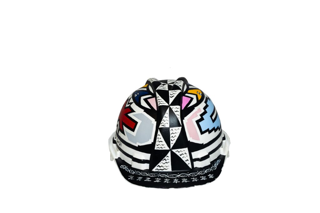 A Retrospective Unveiling: A Life of Artistic Brilliance 17 Helmet collection