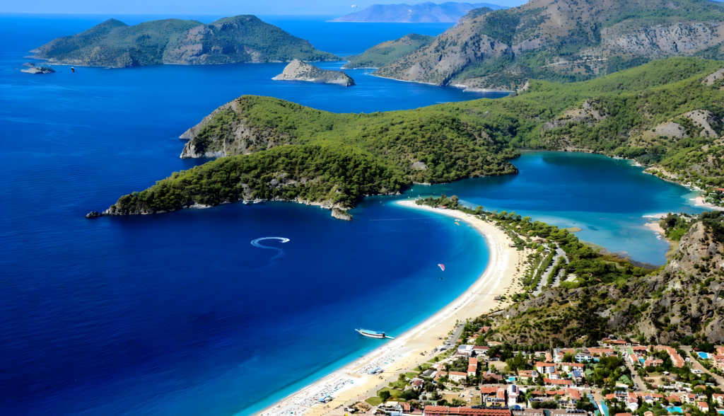 The Moorings introduces new charter destination: Turkey 4 Aerial view of Yaglica Bay, Turkey