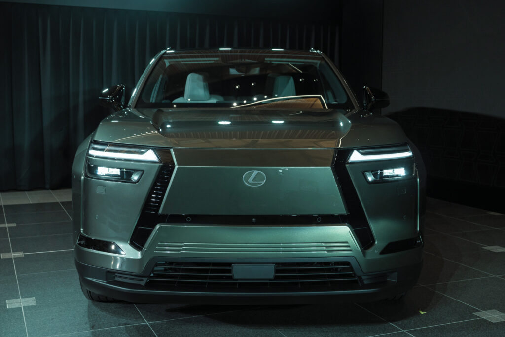 Lexus Reveals the New TZ Electric SUV 4 Lexus TZ Electric SUV front view
