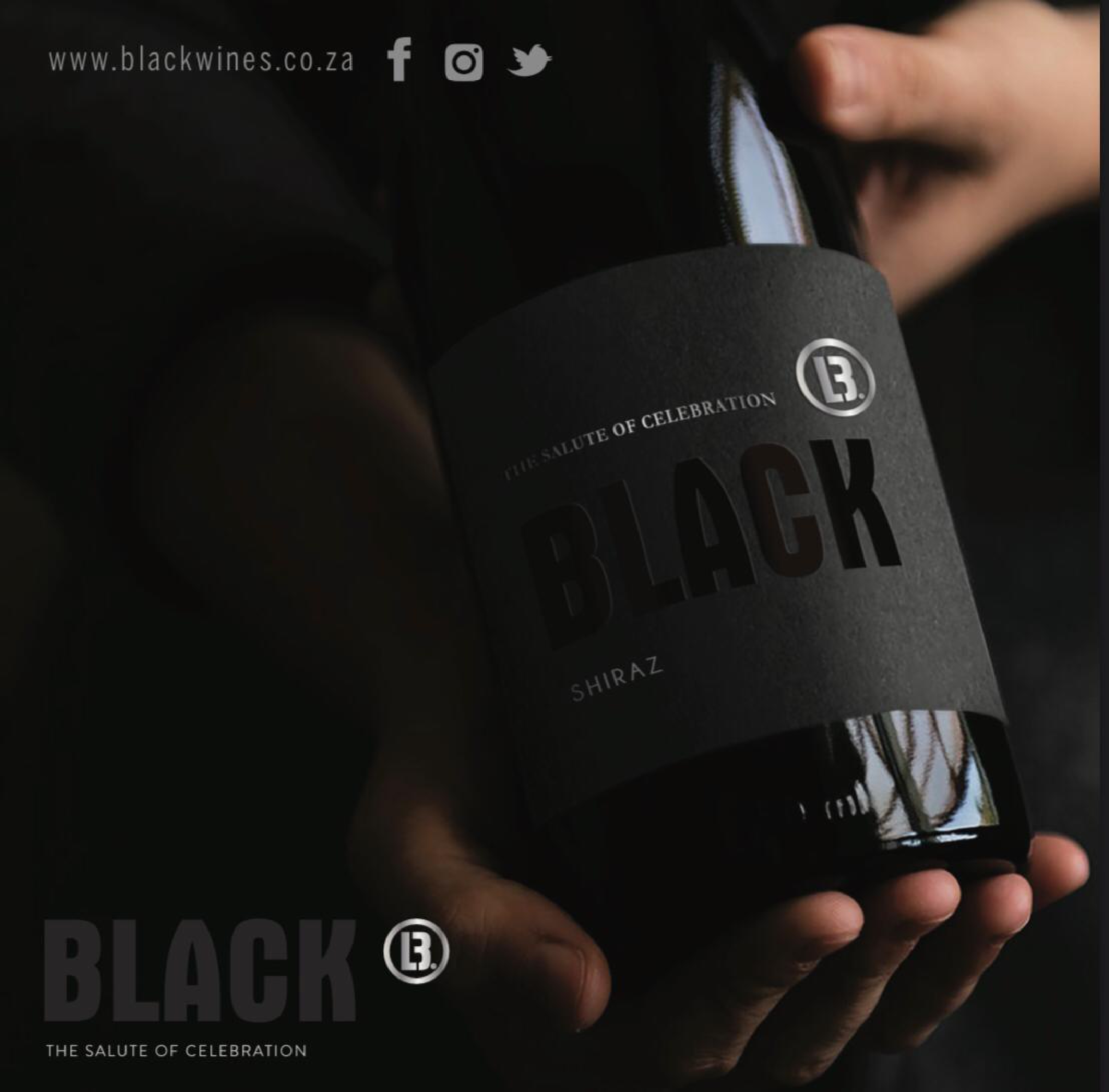 Black Wines close up shot