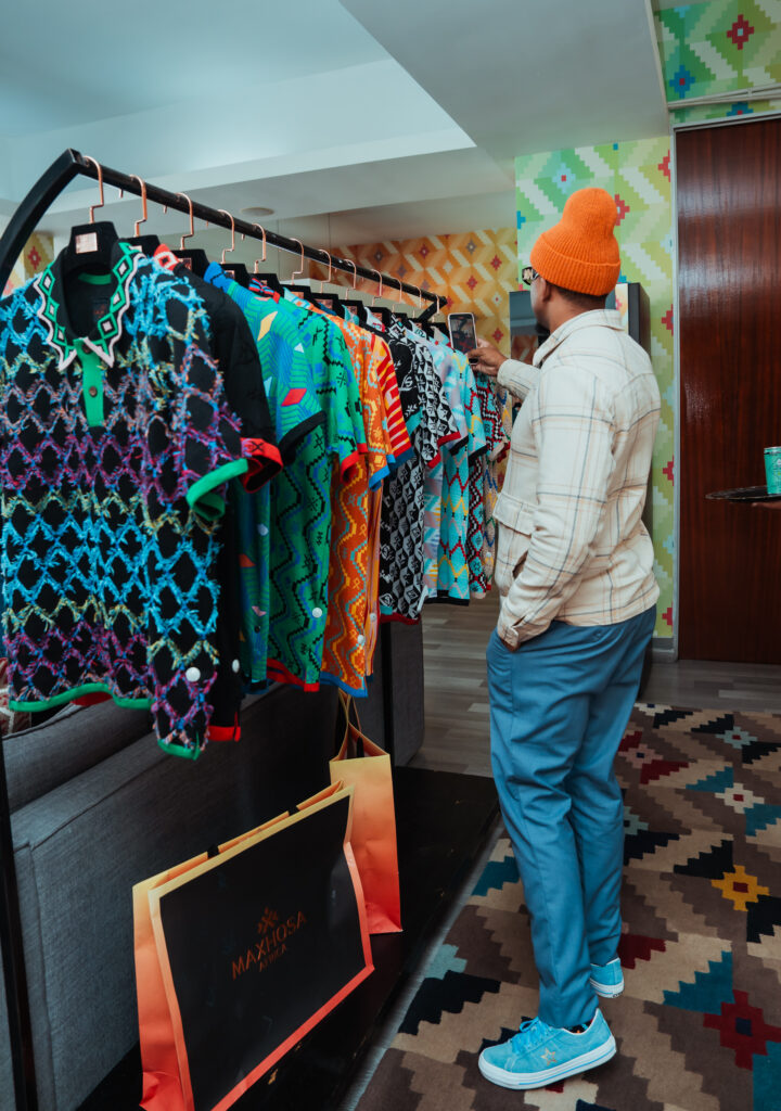 Laduma Ngxokolo celebrating 16 years of MaXhosa Africa and African luxury design
