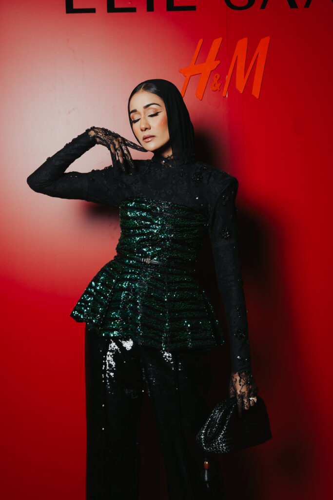 Pieces from the ELIE SAAB x H&M collection were worn at a preview dinner at Alto in Sandton, ahead of the collection’s release in South Africa.